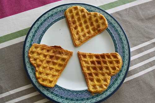 Gaufres aux carottes