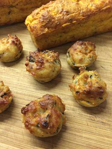 Mini-muffins céleri-rave et champignons
