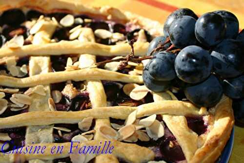 Tarte aux raisins *