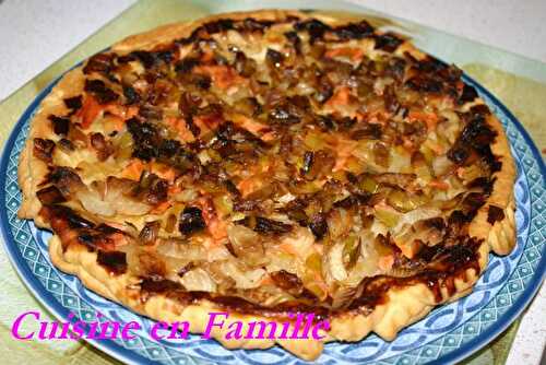 Tatin fenouil et saumon