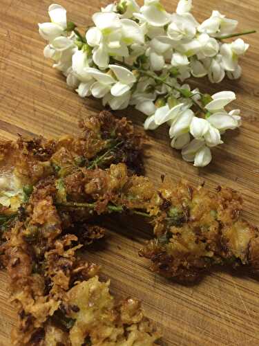 Tempura de fleurs d'acacia *