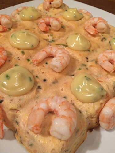 Terrine de saumon aux crevettes