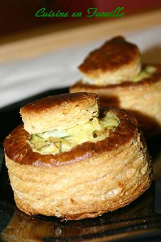 Vol-au-vent de chayotte au curry *