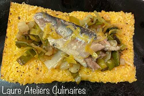 Polenta aux sardines **