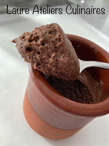 Mousse chocolat vegan (pois-chiche)