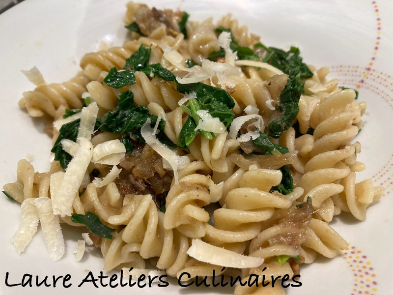 Pâtes au Cima de rapa et anchois