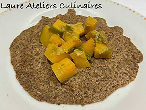 Crêpes de lentilles
