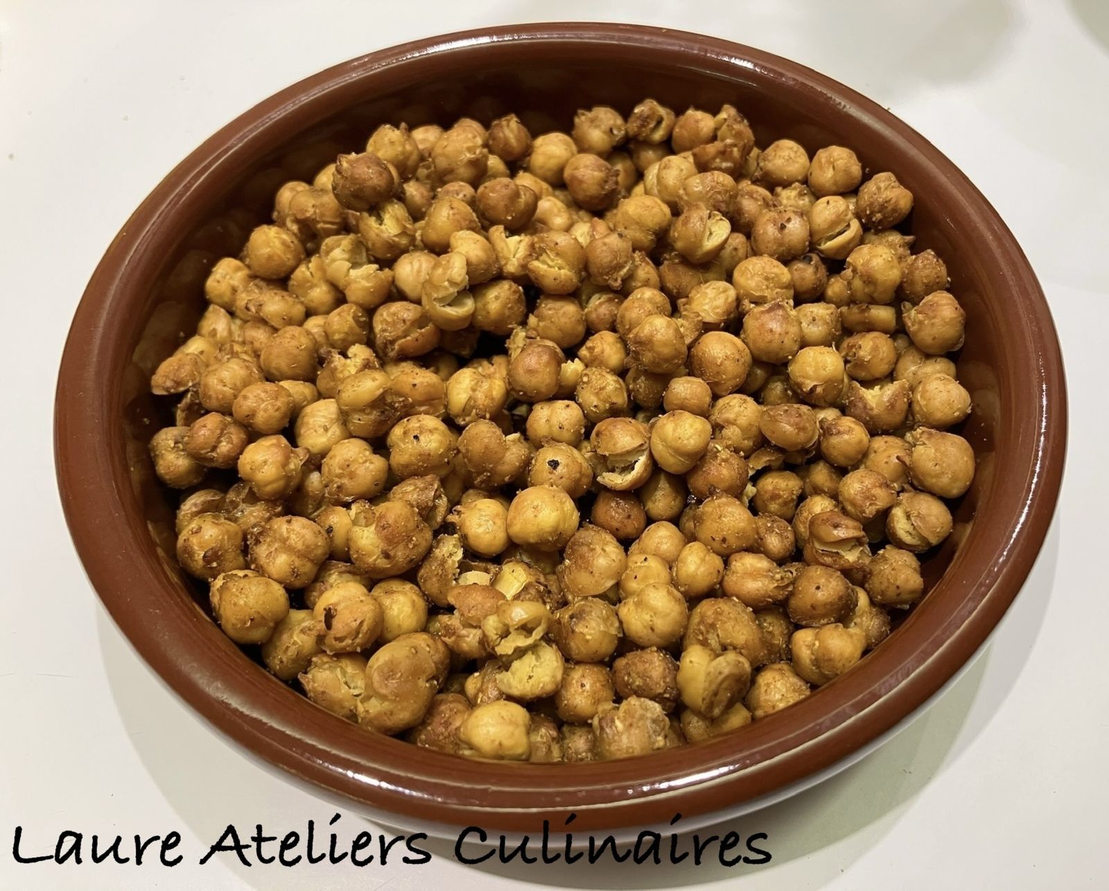 Pois chiches grillés