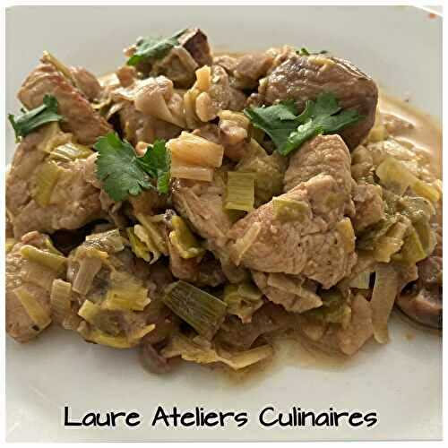 Porc sauté aux châtaignes