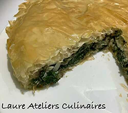 Tourte croustillante verdure et champignons