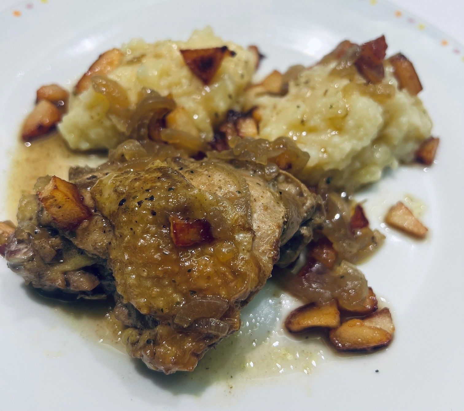 Tajine de poulet aux coings