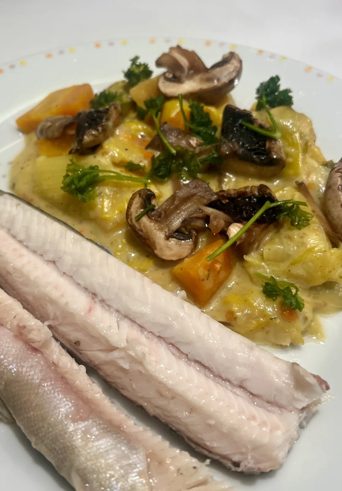 Blanquette de légumes d'hiver au curry