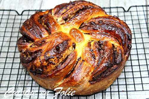 Babka double chocolat Mon Fournil