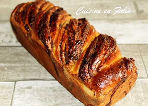 Babka double chocolat