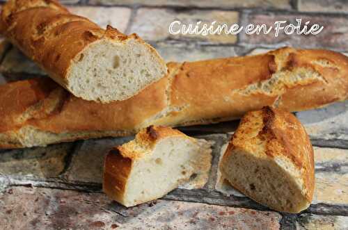 Baguettes sans pétrissage