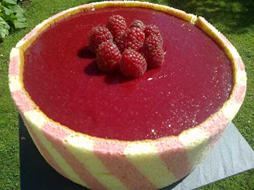 Bavarois citron et framboise