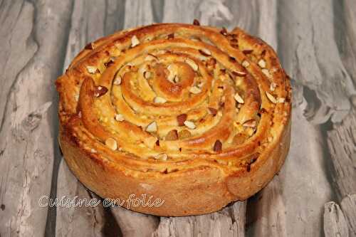 Brioche roulée comme un apfelstrudel