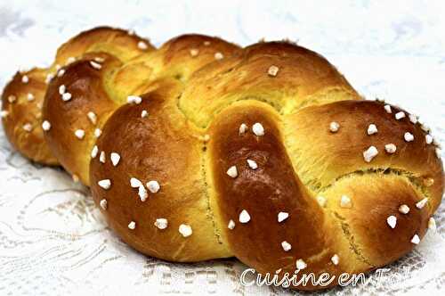 Brioche tressée de Bernard