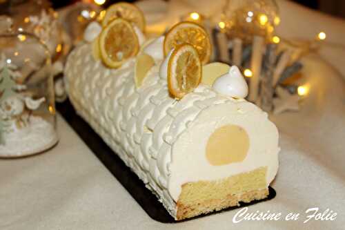 Bûche citron