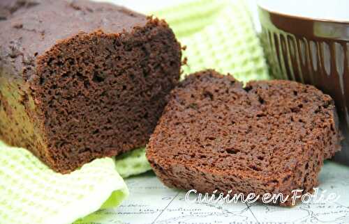 Cake au chocolat sans matière grasse et très pauvre en sucre