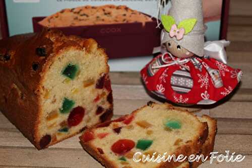 Cake aux fruits confits