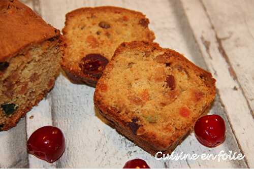 Cake aux fruits confits de Pierre Hermé