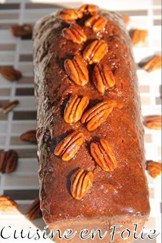 Cake aux noix de pécan et sirop d’érable