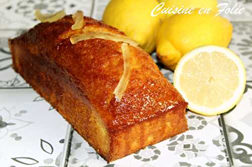 Cake citron et huile d’olive