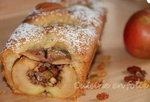 Cake surprise aux pommes