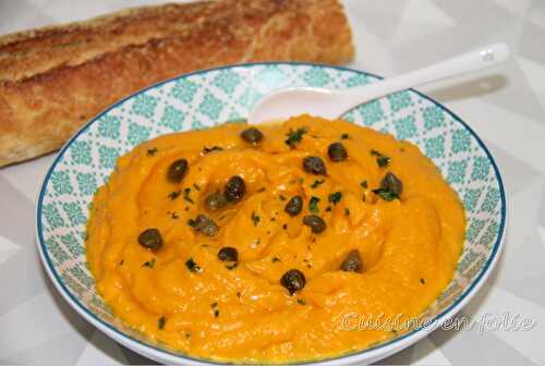 Caviar de carottes au gingembre