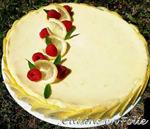 Cheesecake au citron