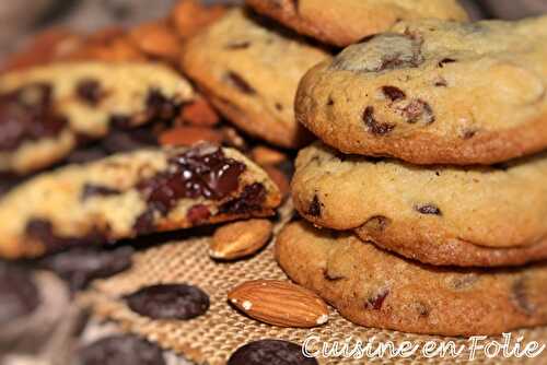 Cookies chocolat-amandes