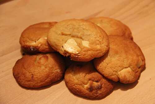 Cookies chocolat blanc et noix de Macadamia