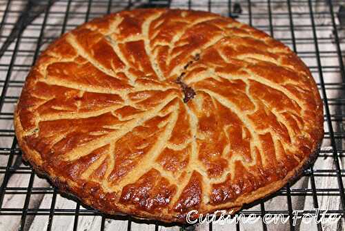 Galette des rois au chocolat -Pâte feuilletée maison sans gluten