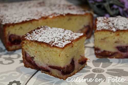 Mon gâteau d’amour aux quetsches