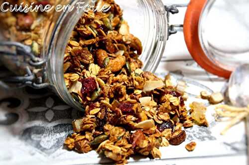 Muesli gourmand handmade