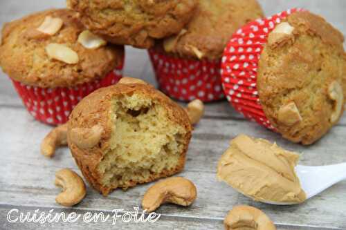 Muffins aux cacahuètes