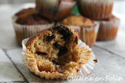 Muffins façon bananabread