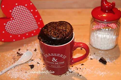 Mugcake façon moelleux au chocolat