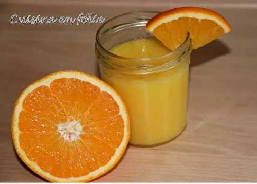 Orange curd