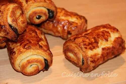 Pains au chocolat ou Chocolatines  !