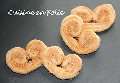 Palmiers à la noisette