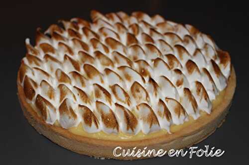 Tarte au citron meringuée