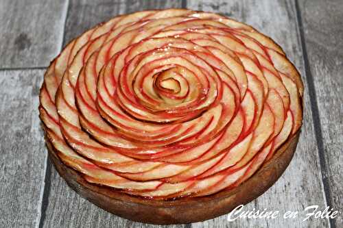 Tarte aux pommes façon Cédric Grollet