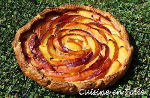 Tarte rustique aux nectarines