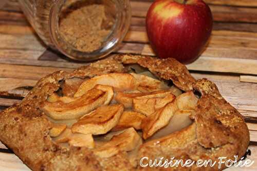 Tarte rustique aux pommes