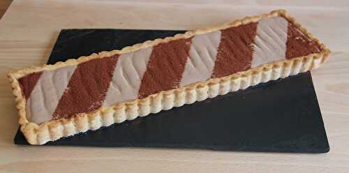 Version rectangulaire de la Tarte au caramel de Sadaharu Aoki