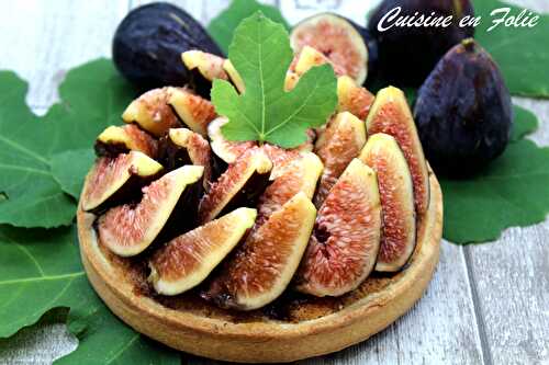 Tarte aux figues