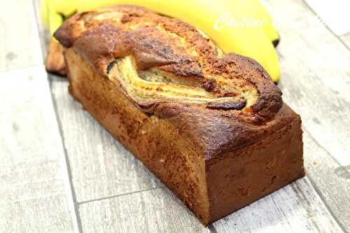 Cake banane, chocolat et mascarpone