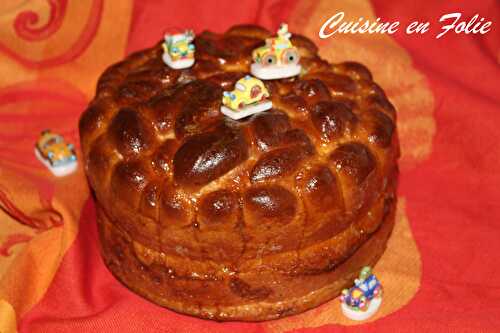 Brioche des rois à la frangipane